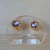 Ve4goldetes Silber, Amethyst, Ohrschmuck