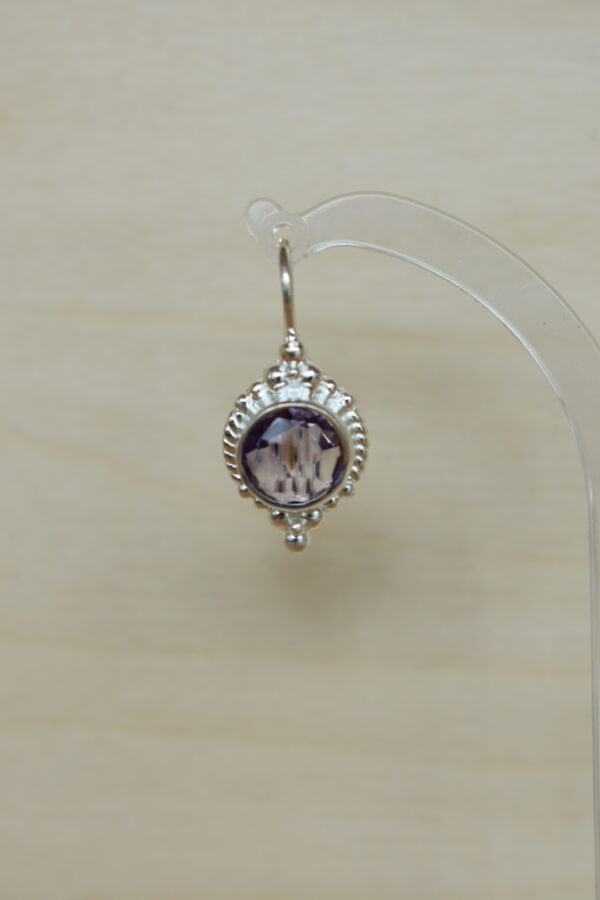 Ohrhänger Amethyst, Silber - Image 2